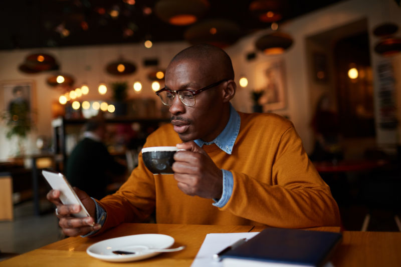 Client_In_Coffee_Shop_found on Google