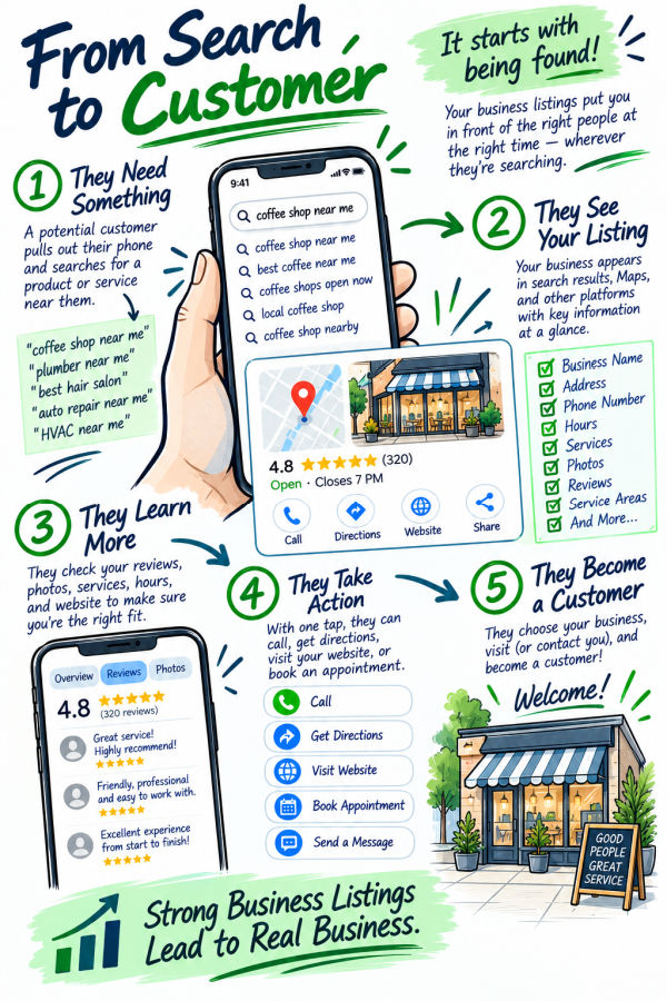 Search Listing Research Action Customer